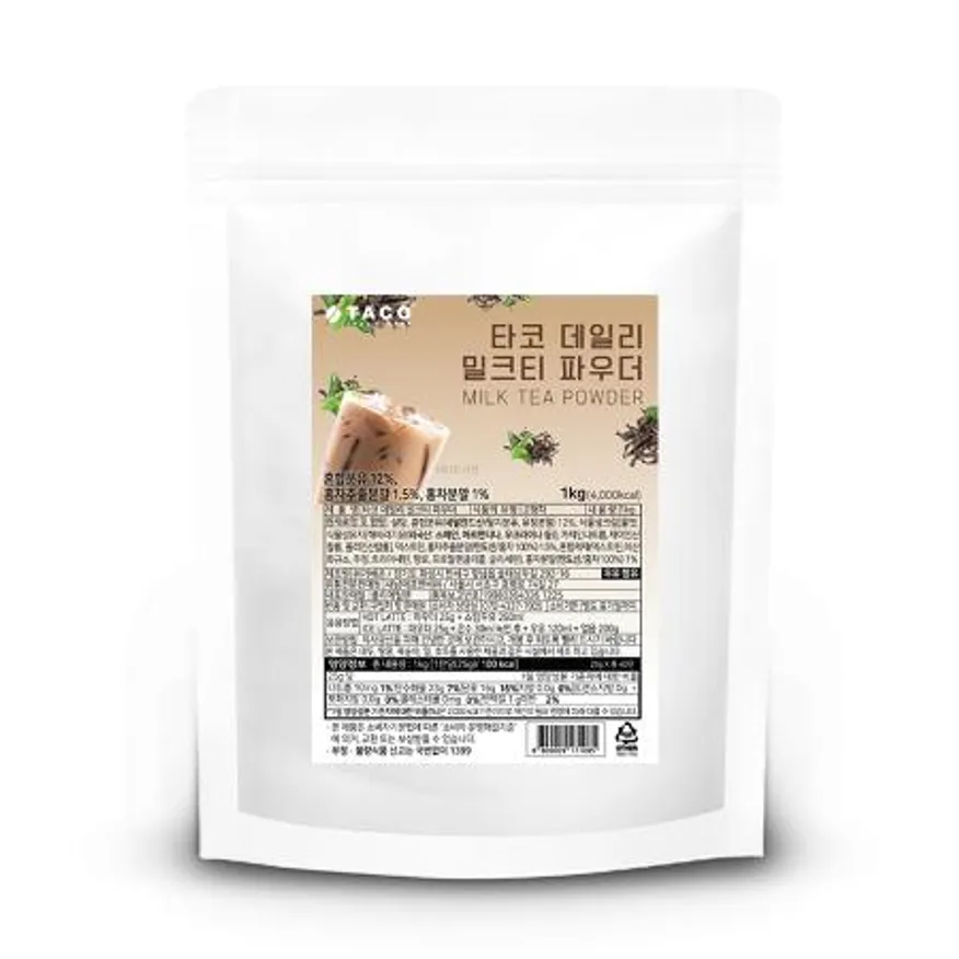 타코 데일리 밀크티 파우더 1kg 이미지