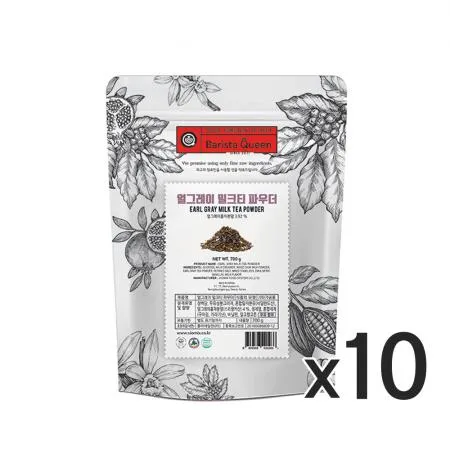 바리스타퀸 얼그레이 밀크티 파우더 700g 10개 