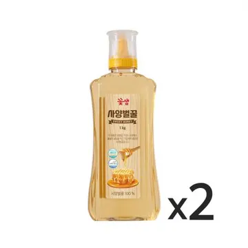 꽃샘 사양벌꿀 1kg 2개