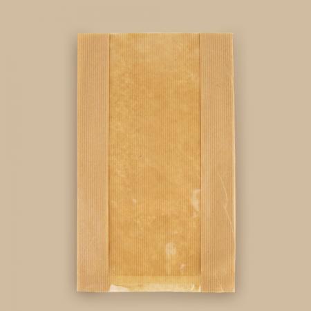 줄무늬 크라프트 창봉투 [대] 100매