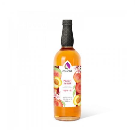 포모나 복숭아 시럽 1000ml
