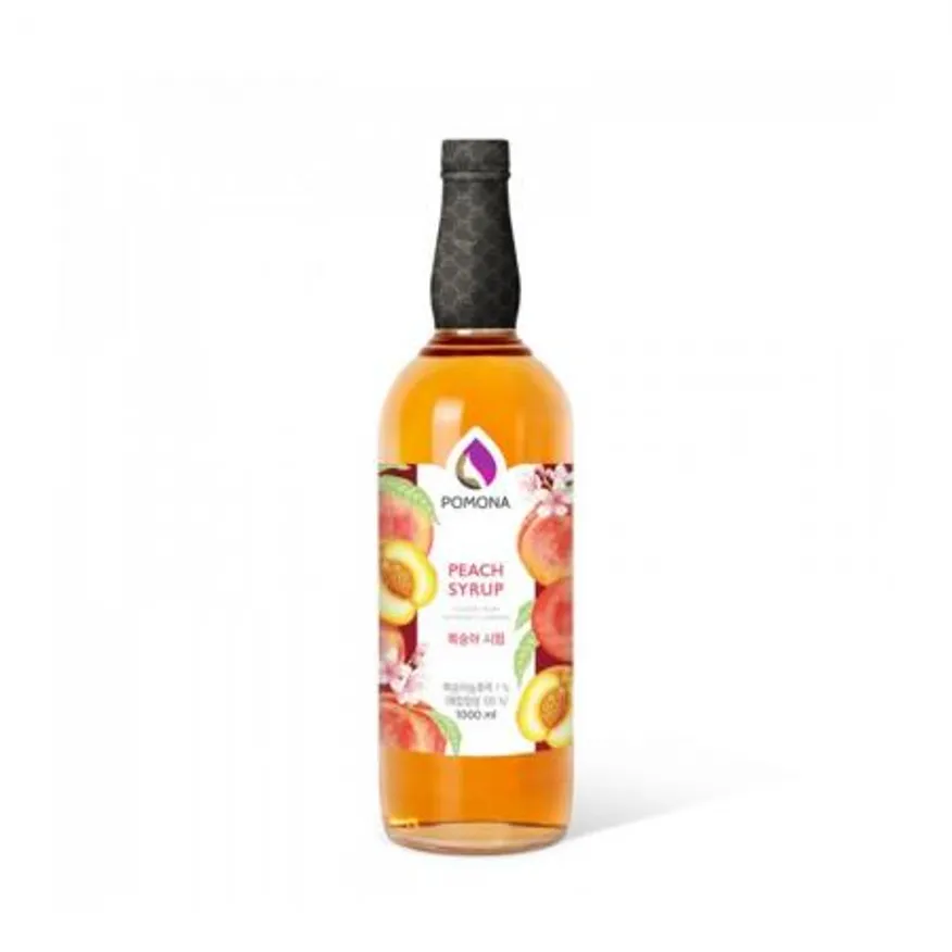 포모나 복숭아 시럽 1000ml 이미지
