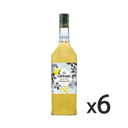 지파드 레몬에이드 베이스 시럽 1000ml 6개 이미지