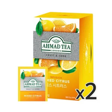 아마드 믹스 시트러스 20티백 2개 