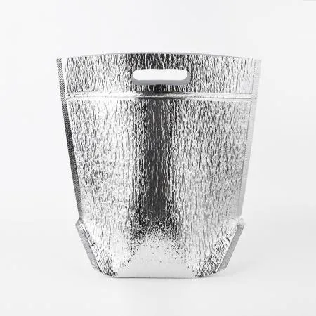 스탠드 손잡이 지퍼백 은박 보온 보냉팩 33x34.5cm 150개