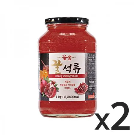 꽃샘 꿀석류차 1kg 2개