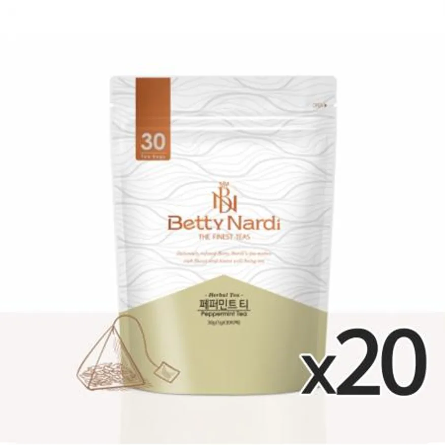 베티나르디 페퍼민트 30티백 20개 이미지
