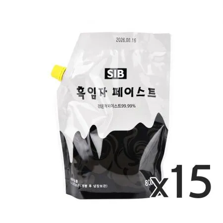 선인 흑임자 페이스트 800g 15개
