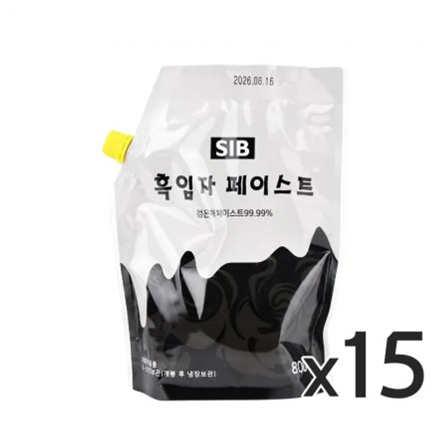 선인 흑임자 페이스트 800g 15개 이미지