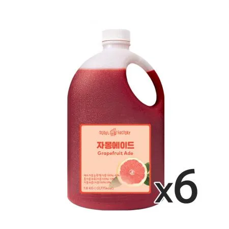서울팩토리 자몽 에이드 1.5L 6개 이미지