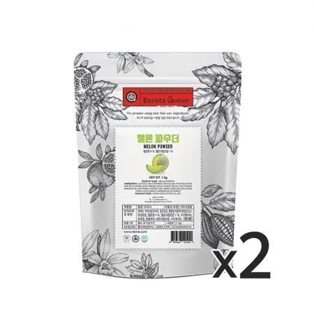 바리스타퀸 멜론 파우더 1kg 2개 