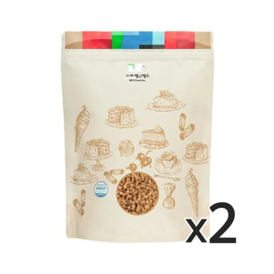 NFS 카라멜쿠키 크런치 1kg 2개 이미지