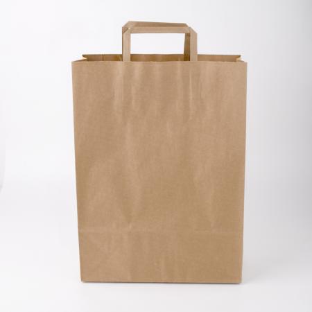 크라프트 플랫쇼핑백 [대] 50개