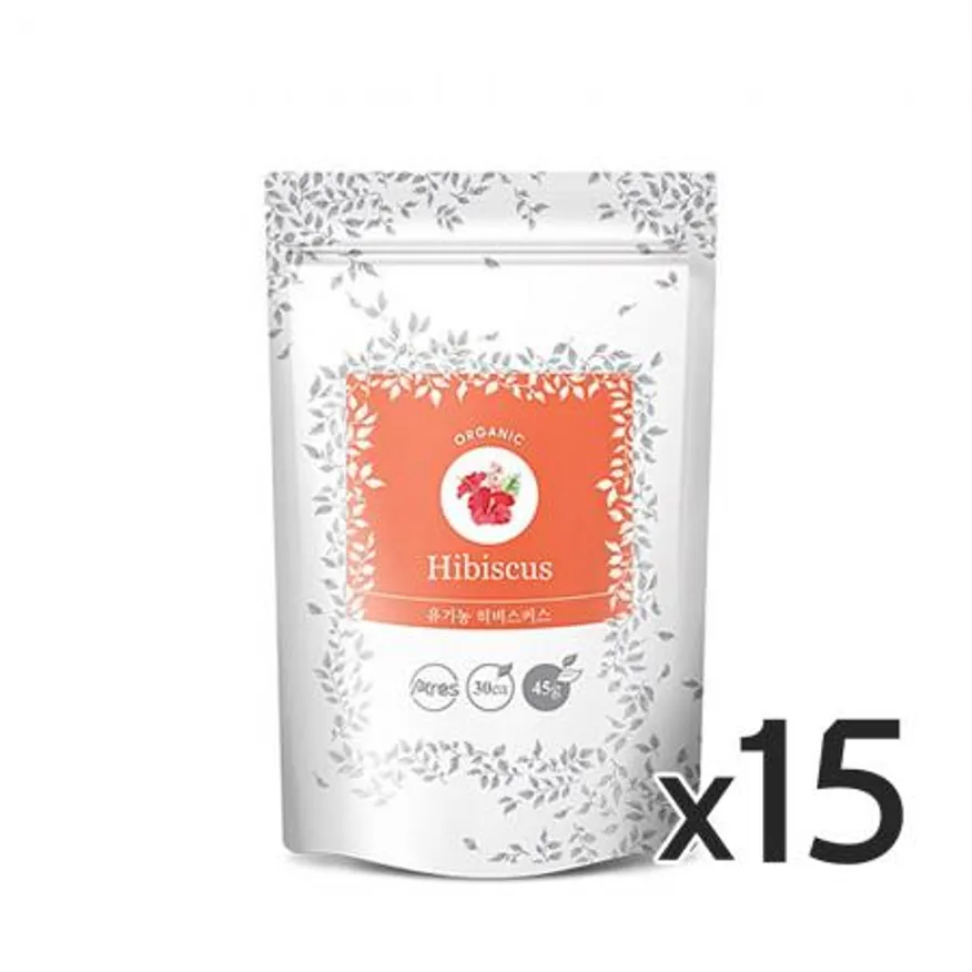 아레스 유기농 히비스커스 30티백 15개 이미지