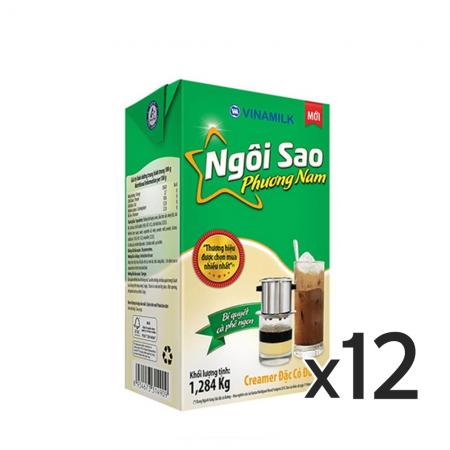 비나밀크 응오이사오 프엉남 베트남 연유 1284g 12개