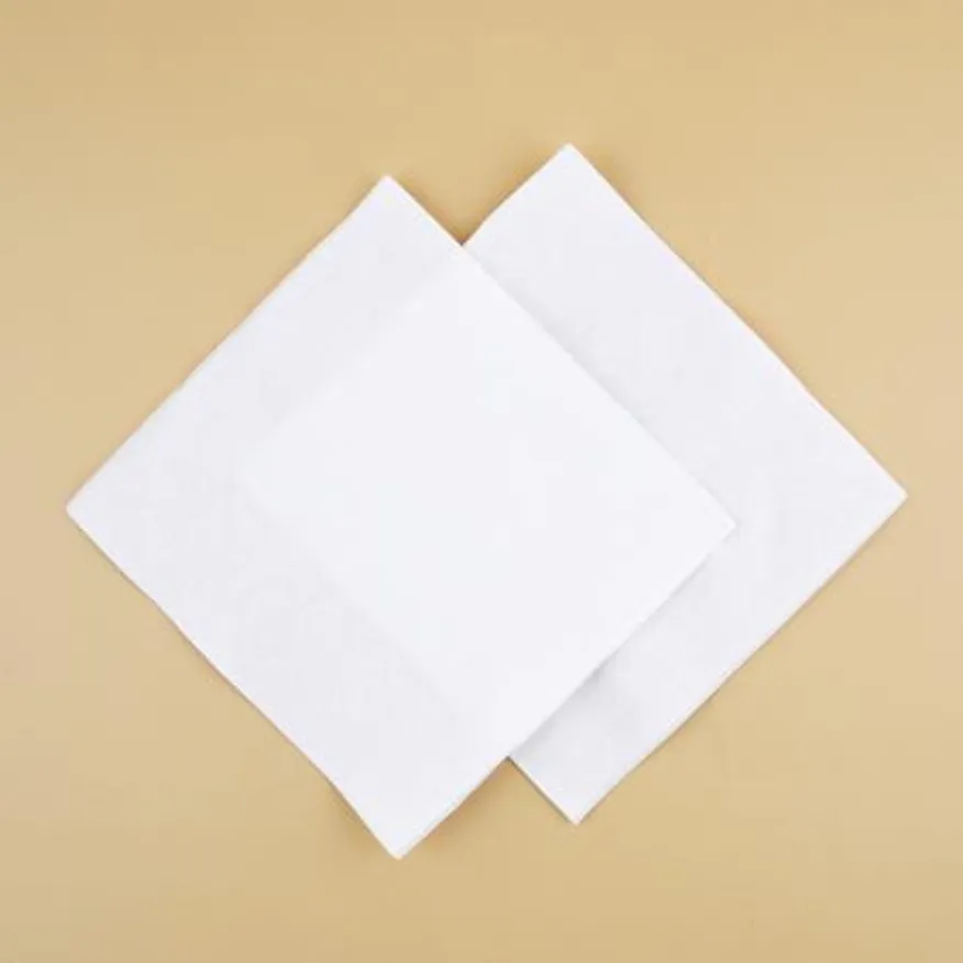 칵테일냅킨 무지 흰색 400매 이미지