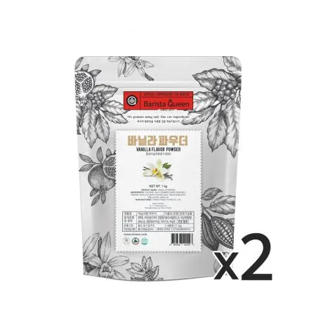 바리스타퀸 바닐리향 파우더 1kg 2개 이미지