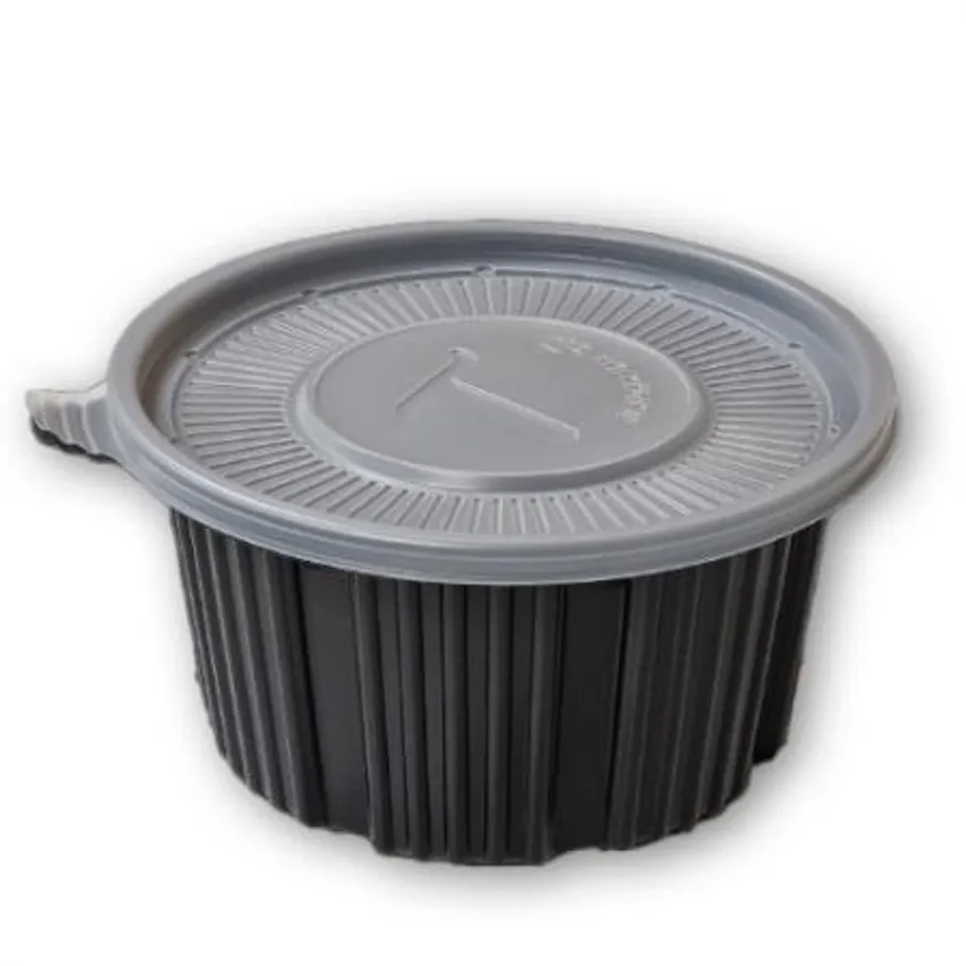 탕용기 블랙 2800ml (대) 220mm 200개 이미지