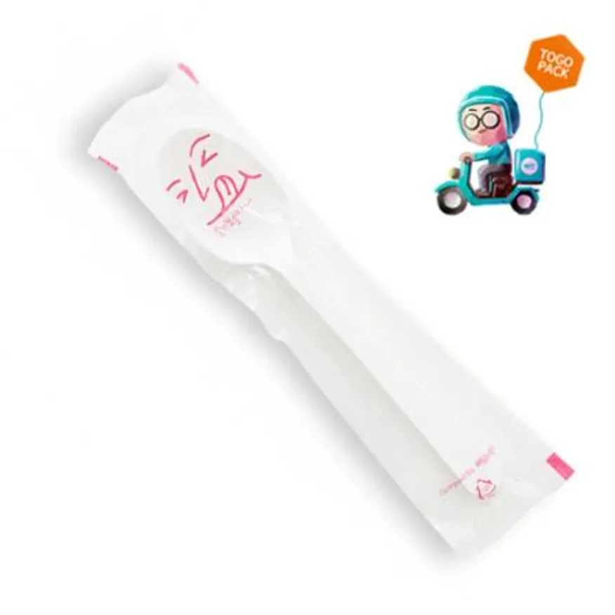 배민상회 정품 숟가락 비닐 잘 먹겠습니다 1000개 이미지