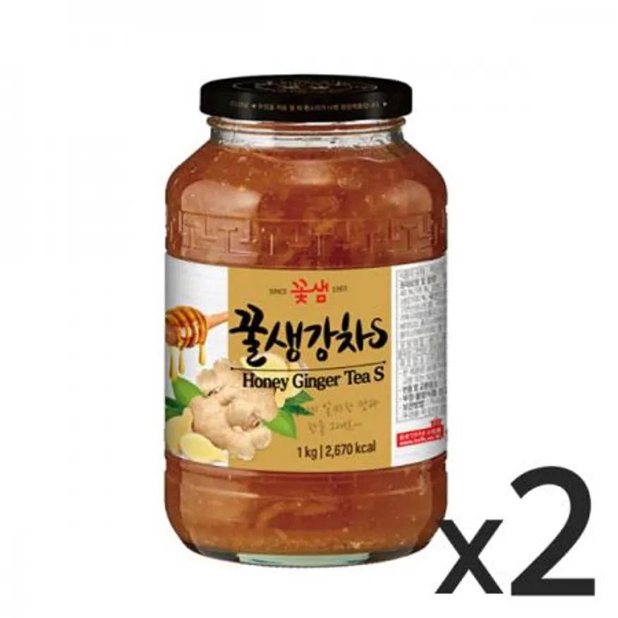꽃샘 꿀생강차S 1kg 2개 이미지