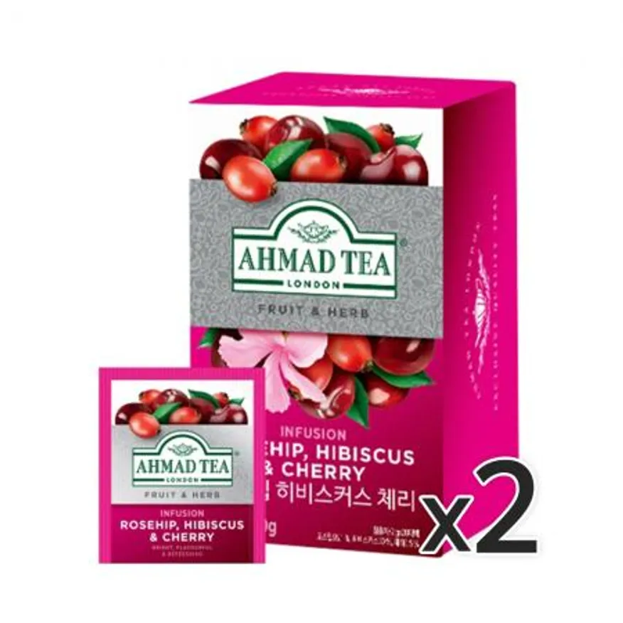 아마드 로즈힙&체리 20티백 2개 이미지
