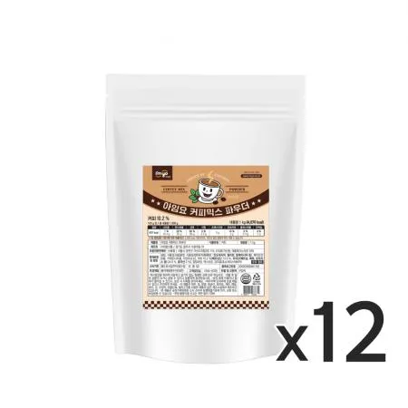 아임요 커피믹스 파우더 1kg 12개 이미지