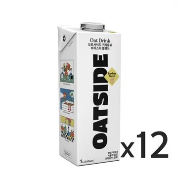 오트사이드 귀리음료 바리스타 블렌드 1L 12개