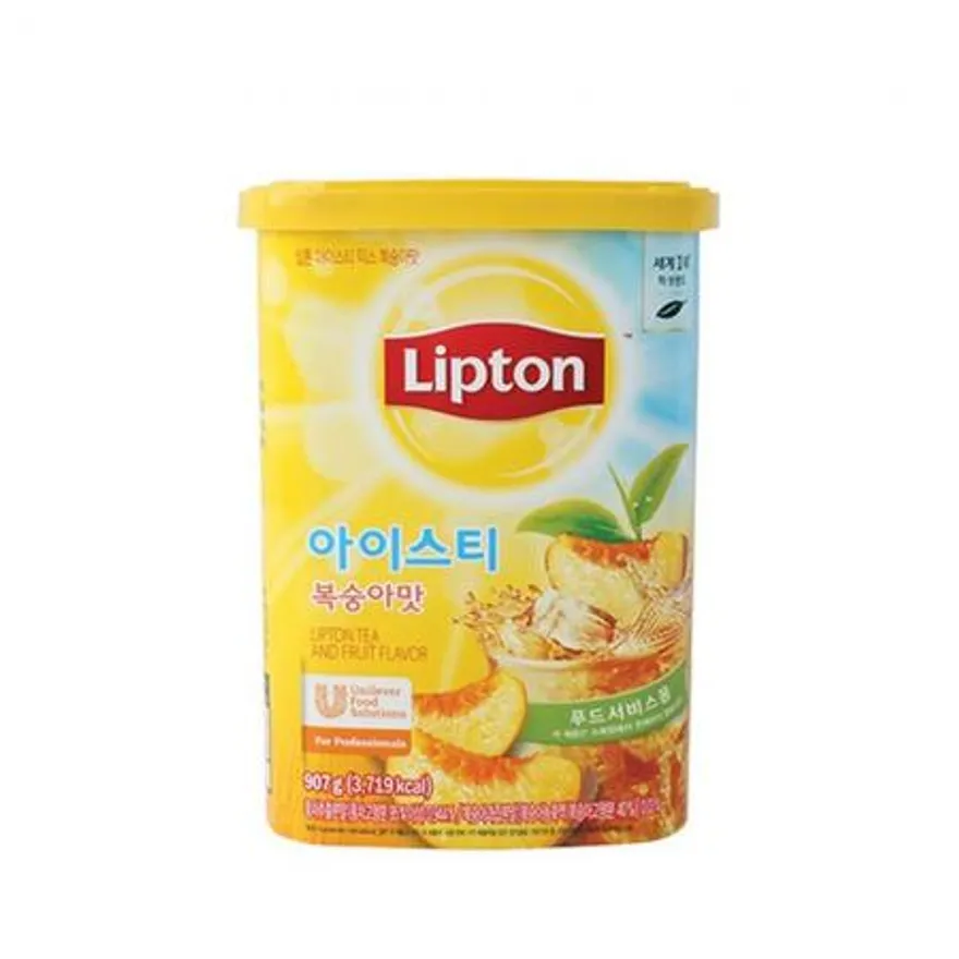 립톤 아이스티 복숭아 907g 이미지
