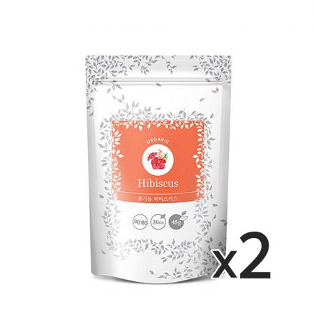 아레스 유기농 히비스커스 30티백 2개