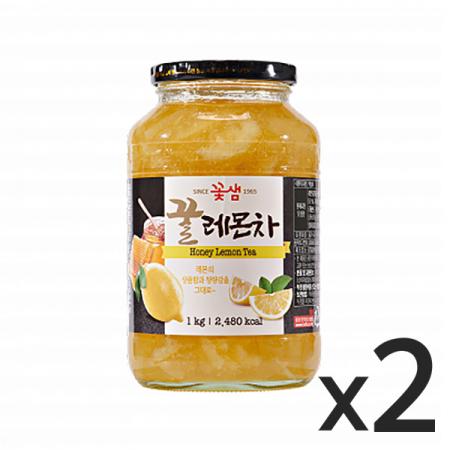 꽃샘 꿀레몬차 1kg 2개