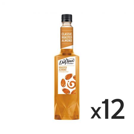 다빈치 로스티드 아몬드 시럽 750ml 12개 