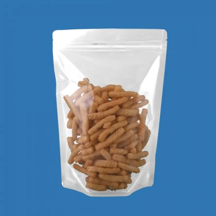 투명 스탠드 지퍼백 150x220mm 100매 이미지