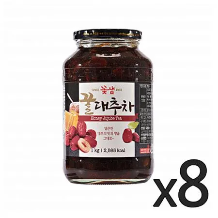 꽃샘 꿀대추차 1kg 8개