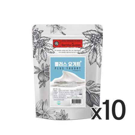 바리스타퀸 플러스 요거트 파우더 1kg 10개