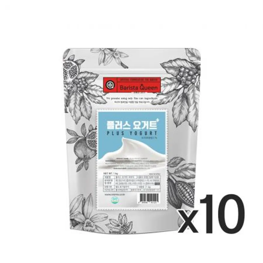 바리스타퀸 플러스 요거트 파우더 1kg 10개 이미지