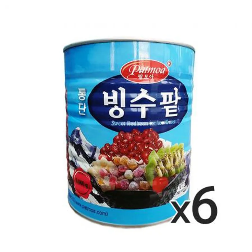 팥모아 빙수팥 골드 3kg 6개 이미지