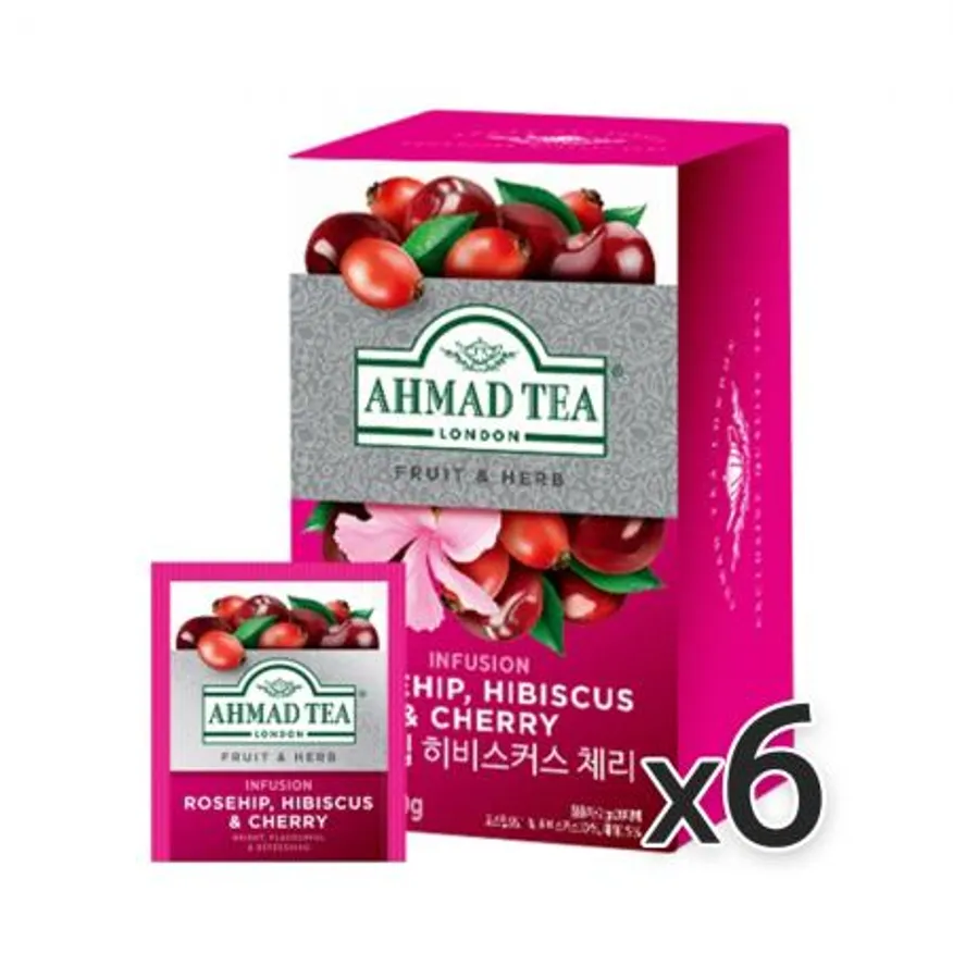 아마드 로즈힙&체리 20티백 6개 이미지