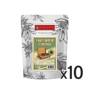 바리스타퀸 1987 레트로 다방커피 1kg 10개