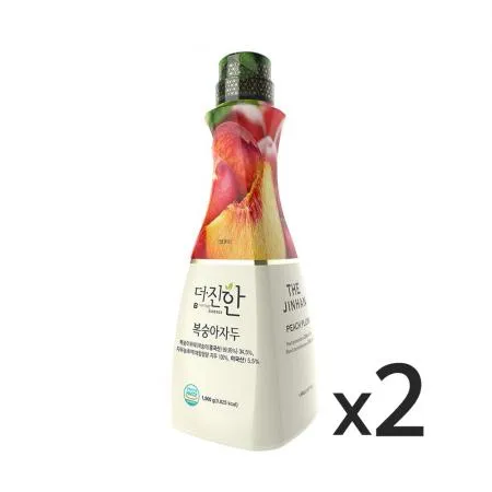 더진한 복숭아자두 농축액1.5kg 2개 이미지