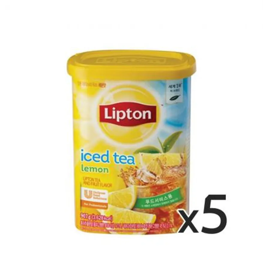 립톤 아이스티 레몬 907g 5개 이미지