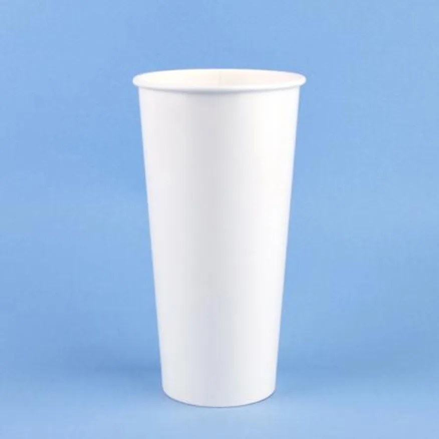 22온스 무지 양면코팅 음료컵 1000개 이미지