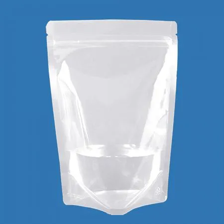 투명 스탠드 지퍼백 200x300mm 100매