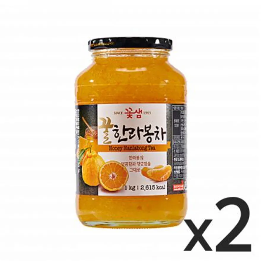 꽃샘 꿀한라봉차 1kg 2개 이미지