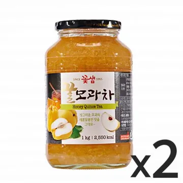 꽃샘 꿀모과차 1kg 2개