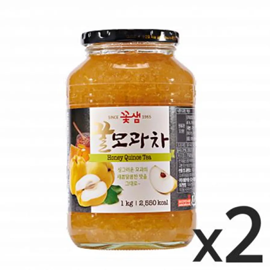 꽃샘 꿀모과차 1kg 2개 이미지