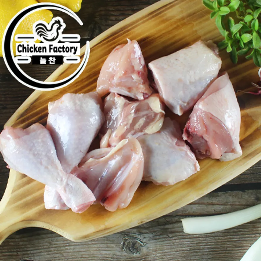 (냉장) 국산 닭절단육 1kg 국내산 닭도리육 생닭 볶음용 절단닭 이미지