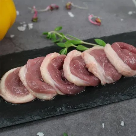 국내산 생오리 슬라이스 대한민국맛집 오리로스 오리주물럭 오리고기 이미지