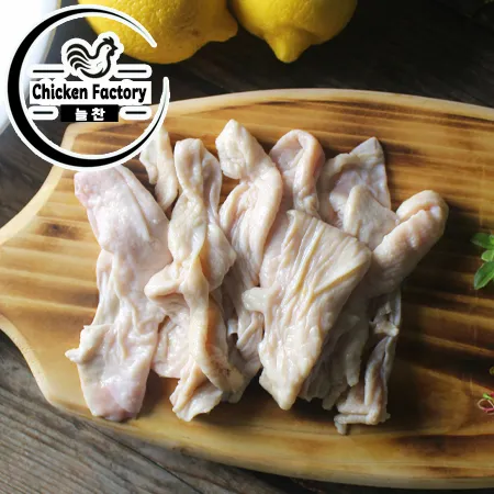 (냉동) 국산 닭껍질 1kg 국내산 생 닭껍데기 닭스킨 [원산지:국산] 이미지