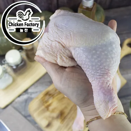 (냉동) 국내산 신선 닭 장각 (통다리) 1kg 국산 닭 허벅지 넓적 다리 이미지