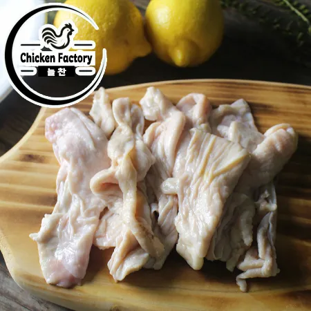 (냉동) 국산 닭껍질 1kg 국내산 생 닭껍데기 닭스킨 [원산지:국산] 이미지